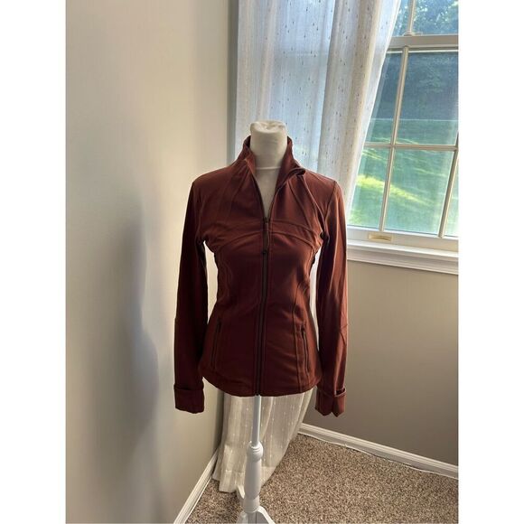 Lululemon Define Jacket *Luon in Roasted Brown Size 6 - Picture 1 of 5